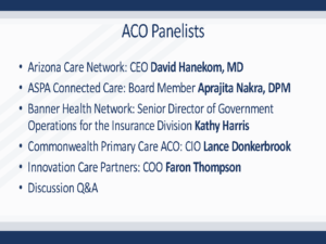 ACO Phoenix Panelist Slide Phoenix